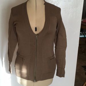 Eddie Bauer Full Zip Sweater